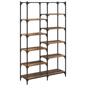 vidaXL &Eacute;tag&egrave;re 9 niveaux 100 x 32 x 170 cm Bois d'ing&eacute;nierie