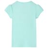 T-shirt pour enfants aqua clair 92