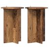 vidaXL Support de Plante 2 pi&egrave;ces Bois ancien &Oslash;40 x 60 cm
