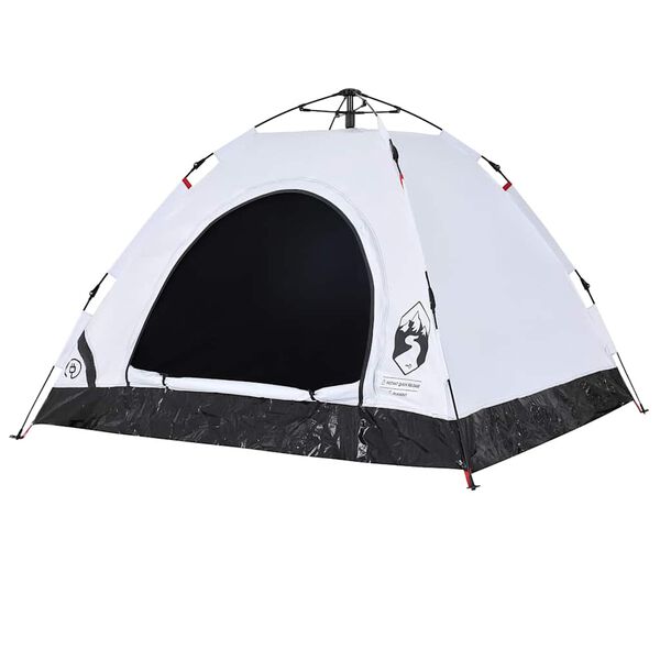 vidaXL Tente de camping 3 personnes tissu occultant libération rapide