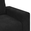 vidaXL Fauteuil noir 100x77x82 cm velours