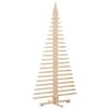 vidaXL Arbre de No&euml;l en bois pour d&eacute;coration 180 cm bois massif de pin