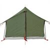 vidaXL Tente de camping 2 personnes vert olive imperm&eacute;able