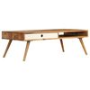 vidaXL Table basse 110x50x35 cm Bois massif