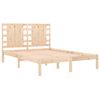 vidaXL Cadre de lit sans matelas 200x200 cm bois massif de pin