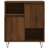 vidaXL Buffet Ch&ecirc;ne marron 60x35x70 cm Bois d'ing&eacute;nierie