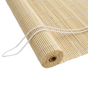 vidaXL Store enrouleur Naturel 160 x 220 cm Bambou