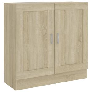vidaXL Biblioth&egrave;que Ch&ecirc;ne sonoma 82,5x30,5x80 cm Bois d'ing&eacute;nierie