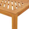 vidaXL Ensemble de salle &agrave; manger pour jardin 4 pcs Marron