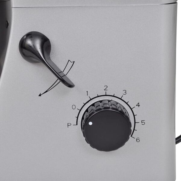 Robot p&acirc;tissier 1000 W 5L Argent