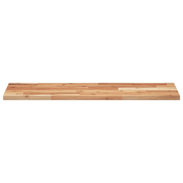 vidaXL &Eacute;tag&egrave;res flottantes 2 pcs 100x30x2 cm acacia massif &agrave; l'huile