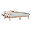 vidaXL Cadre de lit sans matelas 160x200 cm bois massif de pin