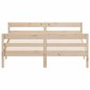 vidaXL Cadre de lit sans matelas 120x200 cm bois de pin massif