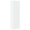 vidaXL Buffet haut blanc 50x42,5x185 cm bois d'ing&eacute;nierie