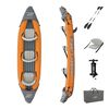 Bestway Ensemble de kayak gonflable Hydro-Force Rapid 3 personnes