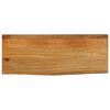 vidaXL Dessus de table &agrave; bord vivant 70x20x2,5 cm bois massif manguier