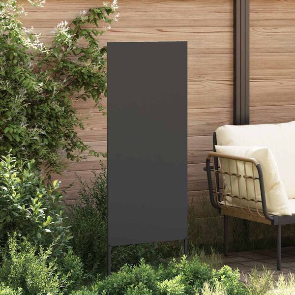 vidaXL &Eacute;cran de confidentialit&eacute; de jardin Fretwork Noir 50 x 140 cm