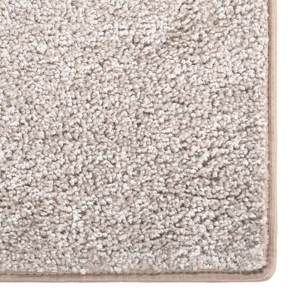 vidaXL Tapis &agrave; poils souples antid&eacute;rapant 57x150 cm Poil de chameau