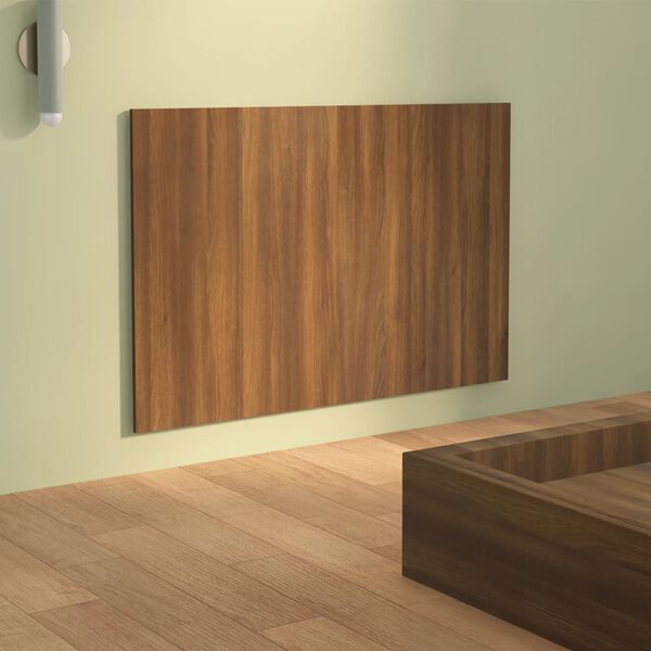 vidaXL T&ecirc;te de lit Ch&ecirc;ne marron 120x1,5x80 cm Bois d'ing&eacute;nierie
