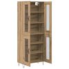 vidaXL Haut Armoire Ch&ecirc;ne artisanal 69,5 x 34 x 180 cm