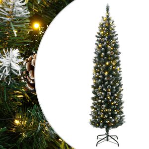 vidaXL Sapin de No&euml;l artificiel mince 150 LED 120 cm