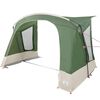vidaXL Tente Caravane avec toit avec stockage Vert 410 x 275 x 245 cm