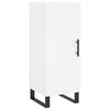 vidaXL Buffet blanc 34,5x34x90 cm bois d'ing&eacute;nierie