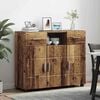 vidaXL Cabinet en Bois avec tiroir Bois ancien 88,5 x 30,5 x 73 cm