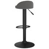 vidaXL Tabourets de bar lot de 2 gris fonc&eacute; velours