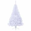 vidaXL Sapin de Noël artificiel avec 150 LED Blanc 120 cm PVC et Acier