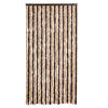 vidaXL Moustiquaire Beige et marron clair 100x220 cm Chenille