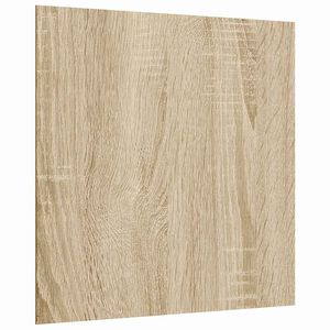 vidaXL Panneaux d&eacute;coratifs 50 pc Ch&ecirc;ne Sonoma 30 x 30 x 0,27 cm