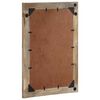 vidaXL Miroir de salle de bain 50x3x70 cm bois de manguier massif