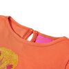 T-shirt enfants à manches longues orange brûlé 128