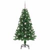 vidaXL Sapin de No&euml;l artificiel Vert 150 cm PVC, Acier et Plastique