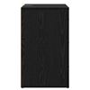 vidaXL Cabinet de chevet Chêne noir 50 x 36 x 60 cm Bois d'ingénierie