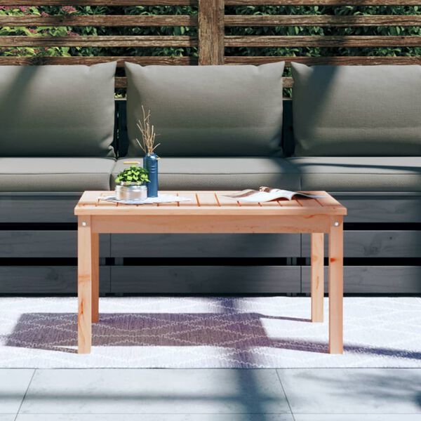 vidaXL Table de jardin 82,5x50,5x45 cm bois massif de douglas