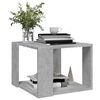 vidaXL Table basse Gris b&eacute;ton 40x40x30 cm Bois d'ing&eacute;nierie