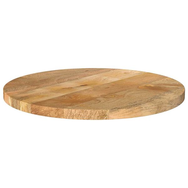 vidaXL Dessus de table &Oslash; 40x2,5 cm rond bois de manguier massif