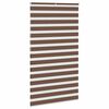 vidaXL Store z&egrave;bre marron 130x200cm largeur du tissu 125,9cm polyester