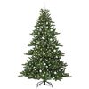 vidaXL Sapin de No&euml;l Artificiel &agrave; Branches Articul&eacute;es Vert 240 cm PVC
