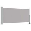 vidaXL Auvent latéral rétractable de patio 120 x 300 cm Gris