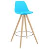 vidaXL Ensemble de bar 5 pcs Bleu