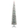 vidaXL Sapin de No&euml;l artificiel Vert 270 cm PVC et acier et plastique