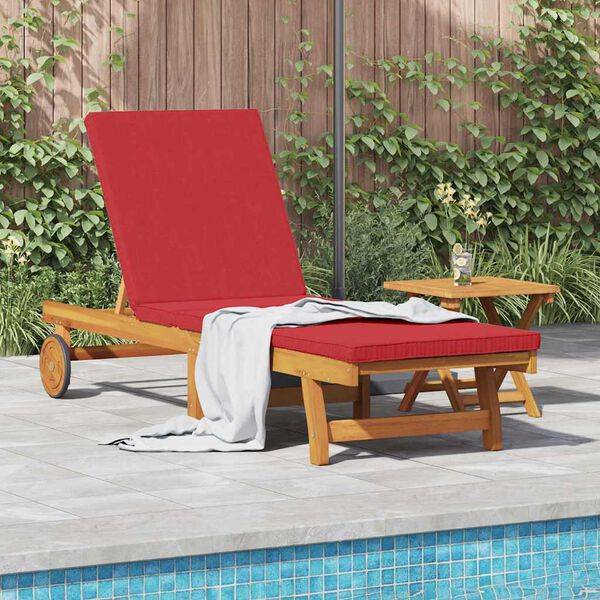 vidaXL Transat 2 pcs Marron 40 x 40 x 40cm Bois d'acacia massif