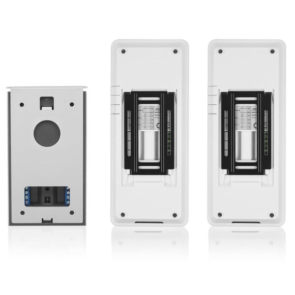 Smartwares Syst&egrave;me d'interphone audio 2 appartements 20,5x8,6x2,1 cm