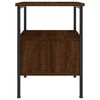 vidaXL Table de chevet ch&ecirc;ne marron 34x36x50 cm bois d'ing&eacute;nierie