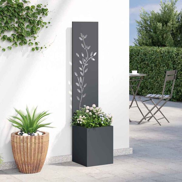 vidaXL Écran de confidentialité de jardin Anthracite 32 x 140 cm