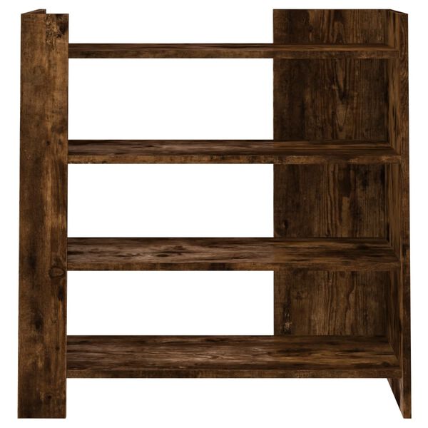 vidaXL Buffet ch&ecirc;ne fum&eacute; 73,5x35x75 cm bois d'ing&eacute;nierie