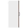 vidaXL Armoire de cuisine avec porte 2 pcs Ch&ecirc;ne brun 30 x 31 x 80 cm